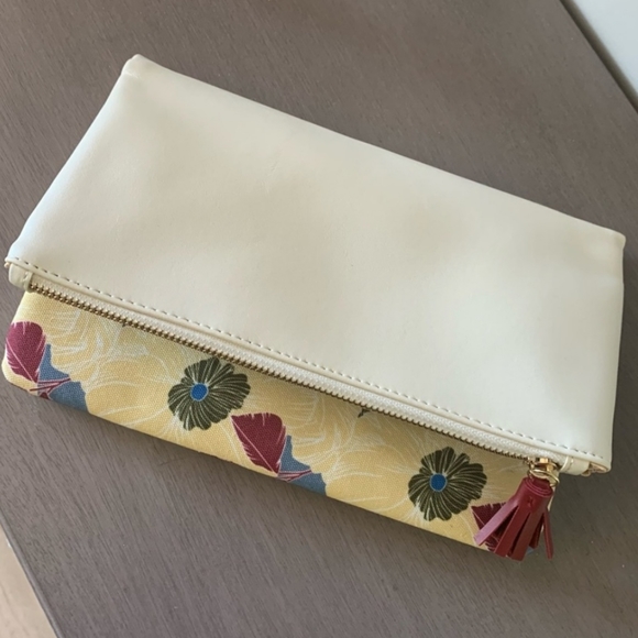 Rachel Pally Clutch Purse yellow blue red - Picture 6 of 12